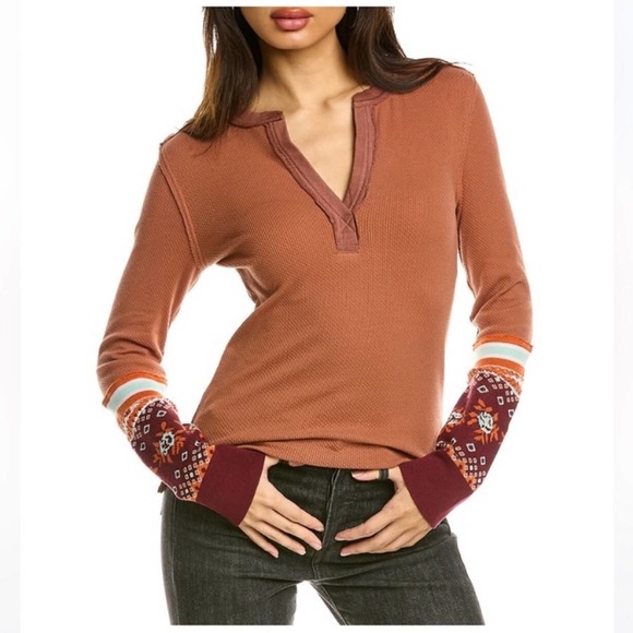 NWT Free people mikah layering cuff in autumn combo - Picture 2 of 5